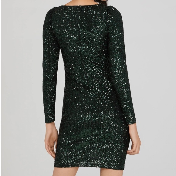 Cut-Out Boat Neck Mini Dress-Size M - Picture 3 of 6